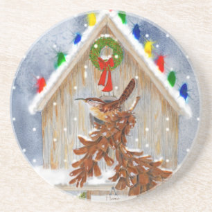 Posavasos De Arenisca Hogar dulce casero