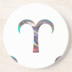 Posavasos De Arenisca holograma Aries