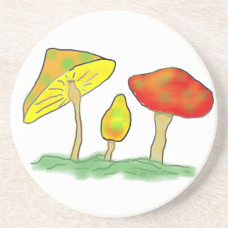 Posavasos De Arenisca Hongos