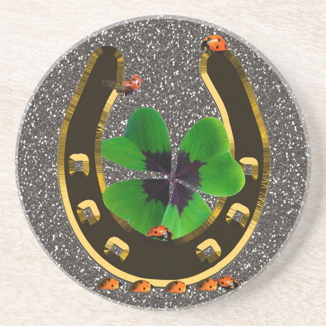 Posavasos De Arenisca Horseshoe (Frente)