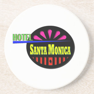 Posavasos De Arenisca Hotel Santa Monica Coaster!