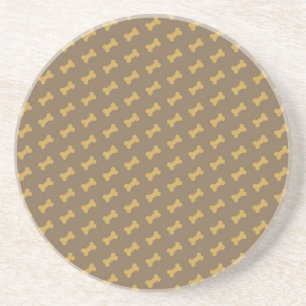 Posavasos De Arenisca hueso para textura de perro