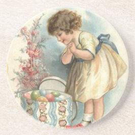 Posavasos De Arenisca huevos de pascua victorianos