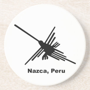 Posavasos De Arenisca Hummingbird Nazca, Perú