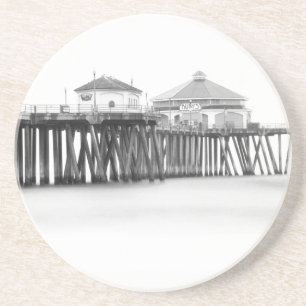 Posavasos De Arenisca Huntington Beach Pier