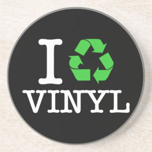 Posavasos De Arenisca I Recycle Vinyl