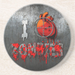 Posavasos De Arenisca I zombis del corazón