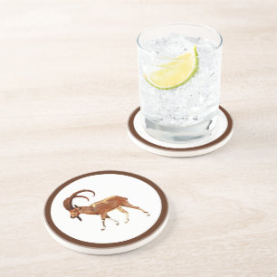 Posavasos De Arenisca Ibex nubio - Ein Gedi