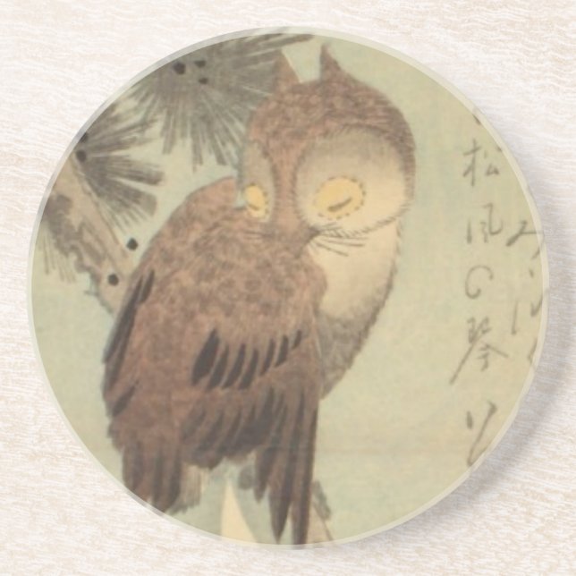 Posavasos De Arenisca Ichiryusai Hiroshige Coaster (Frente)
