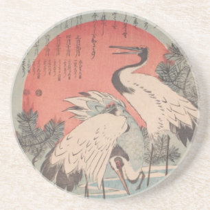 Posavasos De Arenisca Ichiryusai Hiroshige Coaster