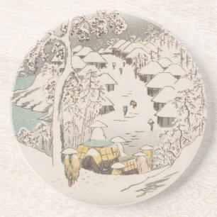 Posavasos De Arenisca Ichiryusai Hiroshige Coaster