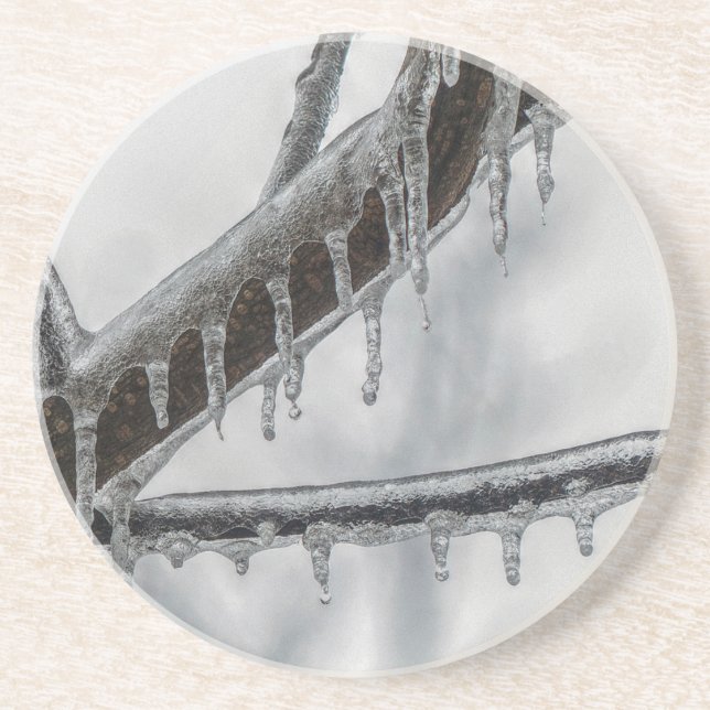 Posavasos De Arenisca Icy Branch (Frente)