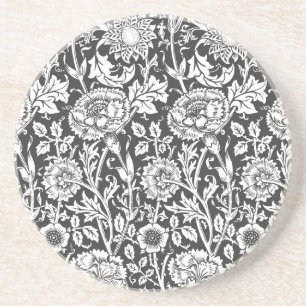 Posavasos De Arenisca Idea casera elegante del regalo del damasco floral