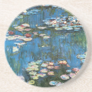 Posavasos De Arenisca Impresionismo vintage por Claude Monet
