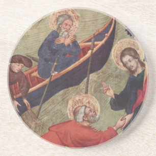Posavasos De Arenisca Inspirador-Biblia bendiciendo fe esperanza amor