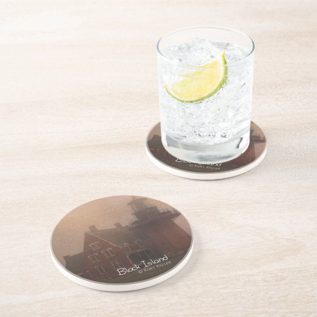 Posavasos De Arenisca Isla de bloques (Lado)