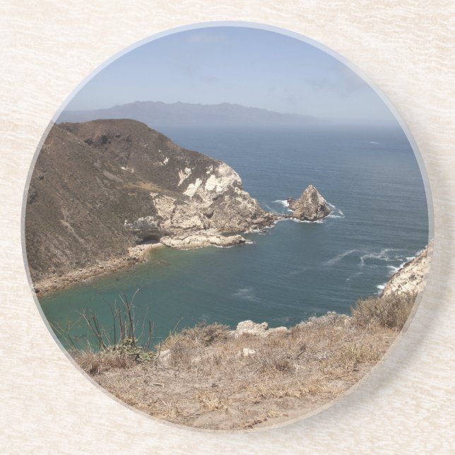 Posavasos De Arenisca Isla de Santa Cruz 8 (Frente)