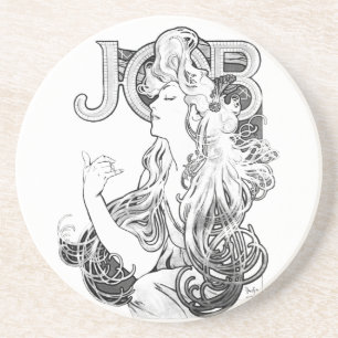 Posavasos De Arenisca ISOGS de Alphonse Mucha JOB