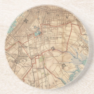 Posavasos De Arenisca Jamaica Bay y Brooklyn