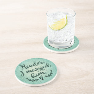 Posavasos De Arenisca Jane Eyre Reader Me Casé Con Él