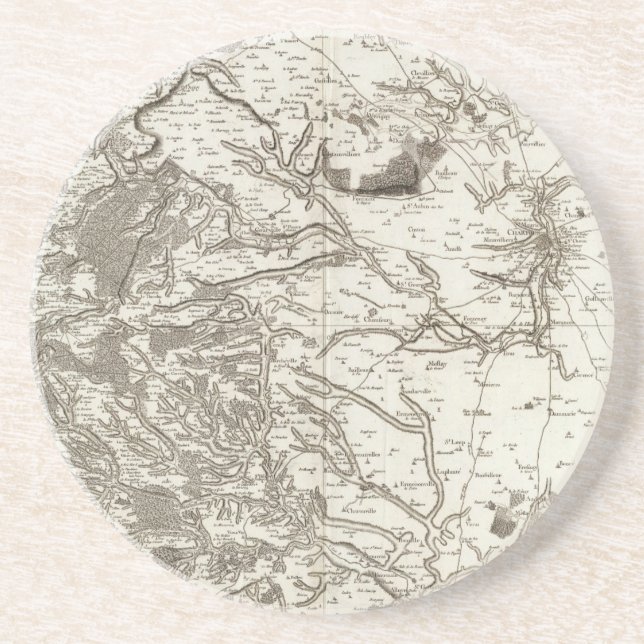 Posavasos De Arenisca Jardines (Frente)