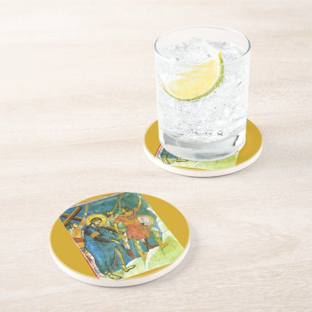 Posavasos De Arenisca Jesús (Lado)