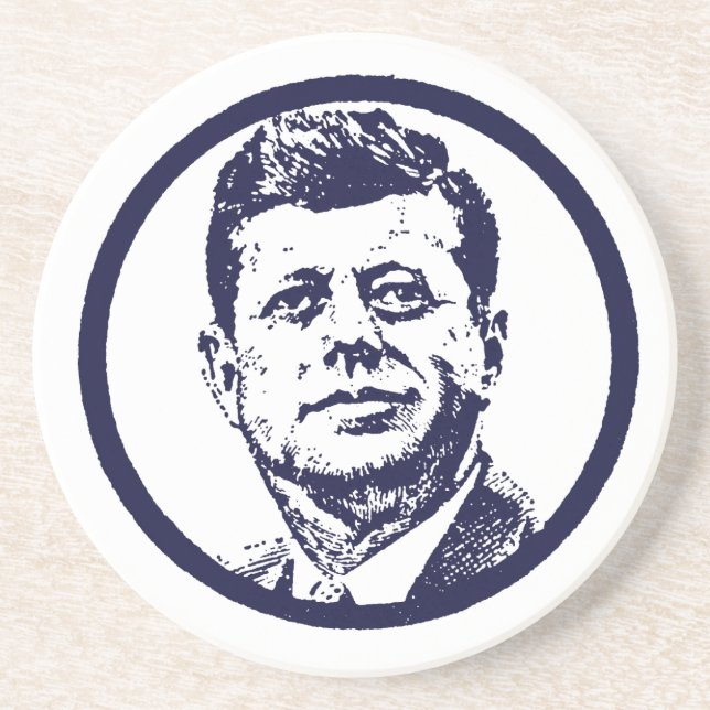 POSAVASOS DE ARENISCA JFK 1963 (Frente)