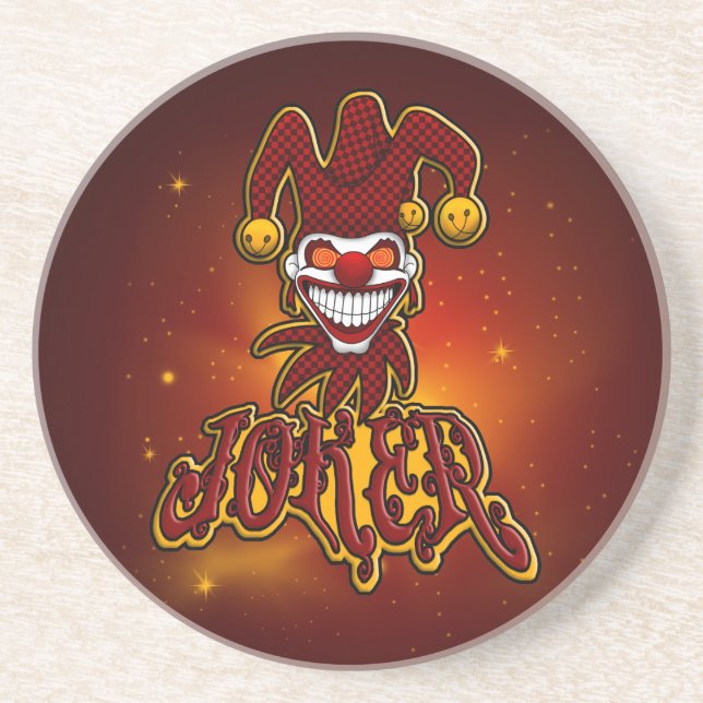 Posavasos De Arenisca Joker Coasters (Frente)