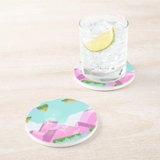 Posavasos De Arenisca Juego de plataformas retro