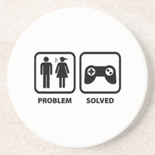 Posavasos De Arenisca Juego solucionado problema