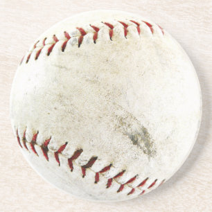 Posavasos De Arenisca Jugador de equipo del softball