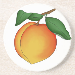 Posavasos De Arenisca Juicy Peach Coaster
