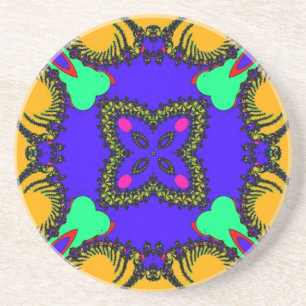 Posavasos De Arenisca Kaleidoscope