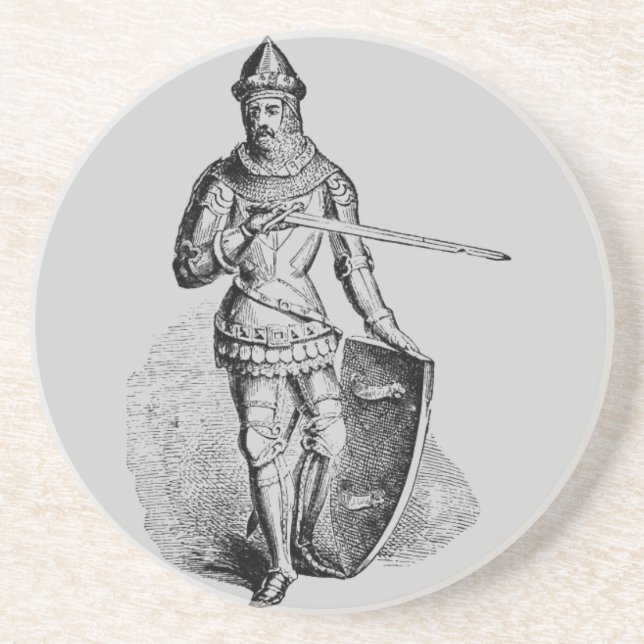 Posavasos De Arenisca Knight Coaster (Frente)