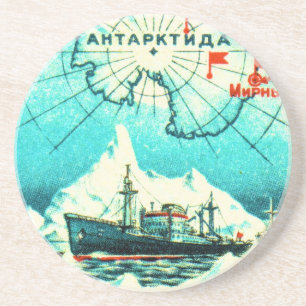 Posavasos De Arenisca La Antártida 1956