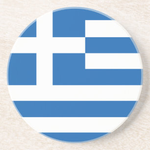 Posavasos De Arenisca La bandera de Grecia