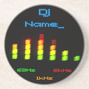 Posavasos De Arenisca La barra personal EQ del equalizador de DJ - añad