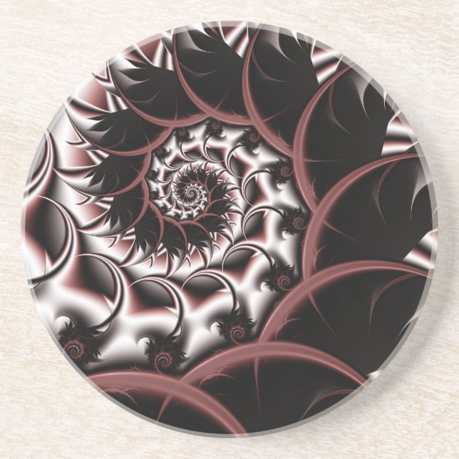 Posavasos De Arenisca La esfera de la montaña rusa de los sueños (Frente)