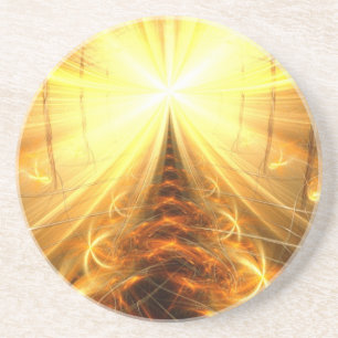 Posavasos De Arenisca La luz en el extremo del túnel