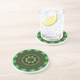 Posavasos De Arenisca La montaña de arena de Mandala