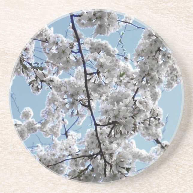 Posavasos De Arenisca La montaña rusa de 'Flores de primavera' (Frente)