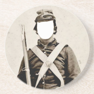 Posavasos De Arenisca La montaña rusa de la guerra civil de soldados