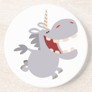 Posavasos De Arenisca La montaña rusa de unicornio, Personalizado de la
