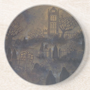 Posavasos De Arenisca La montaña rusa de Zombies