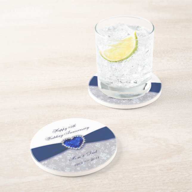 Posavasos De Arenisca La montaña rusa del 45 aniversario del Boda de Dam (Lado)