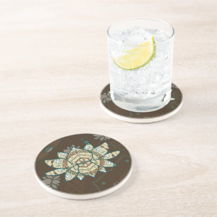 Posavasos De Arenisca La montaña rusa Lotus