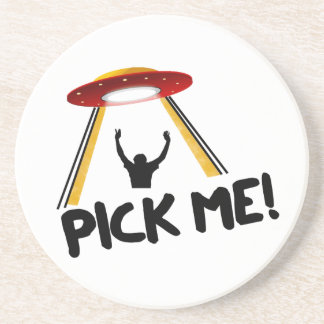 Posavasos De Arenisca ¡La nave extranjera del UFO - escójame!