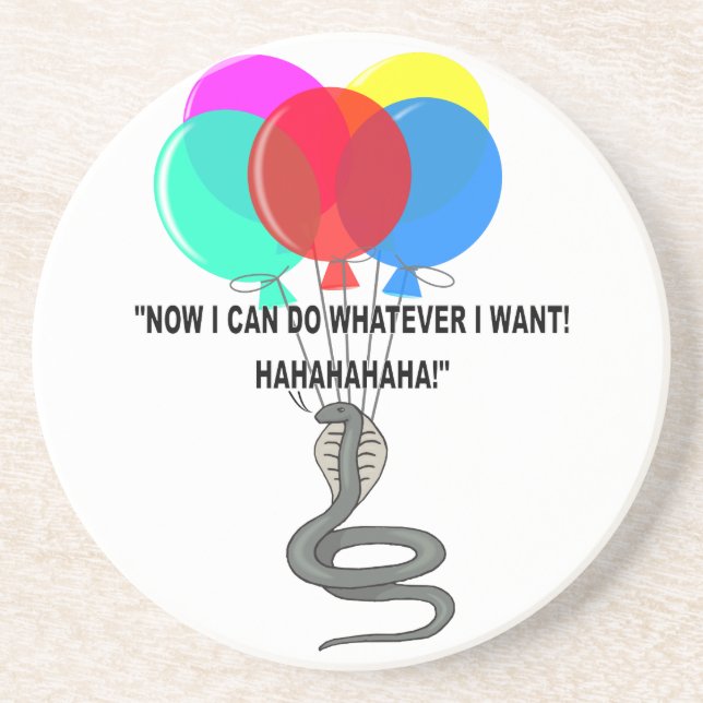 Posavasos De Arenisca La serpiente voladora (Frente)