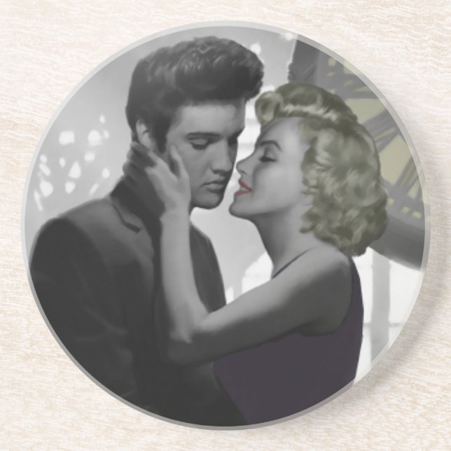 Posavasos De Arenisca La vuelta del amor (Frente)