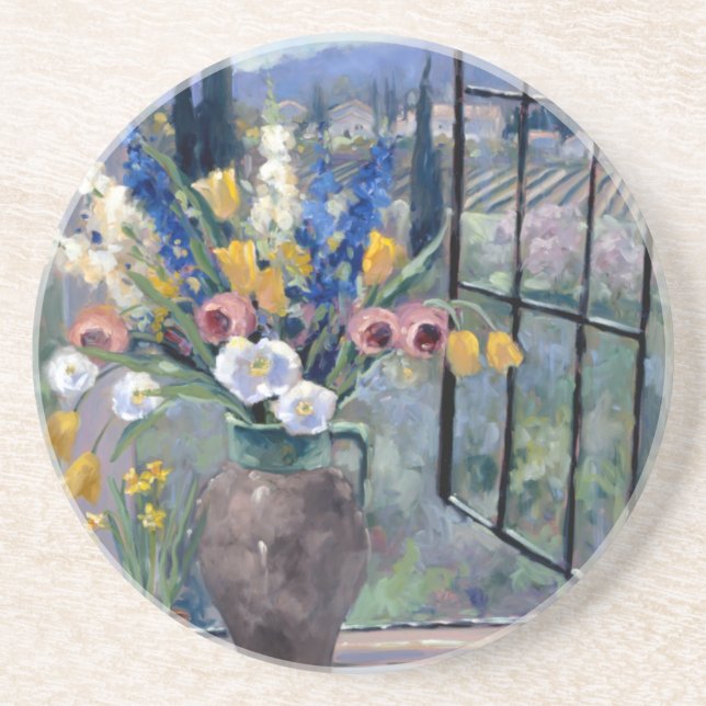 Posavasos De Arenisca Ladera II de Toscana (Frente)